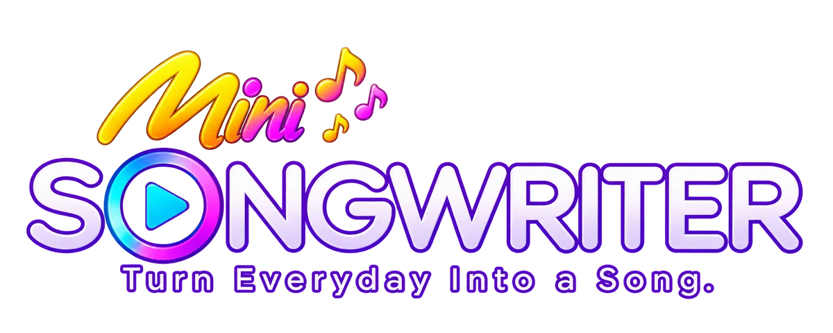 Mini Songwriter — Turn Everyday Into a Song.